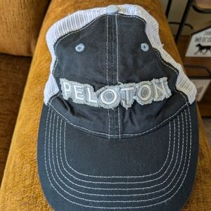 Peloton Black and White Cap